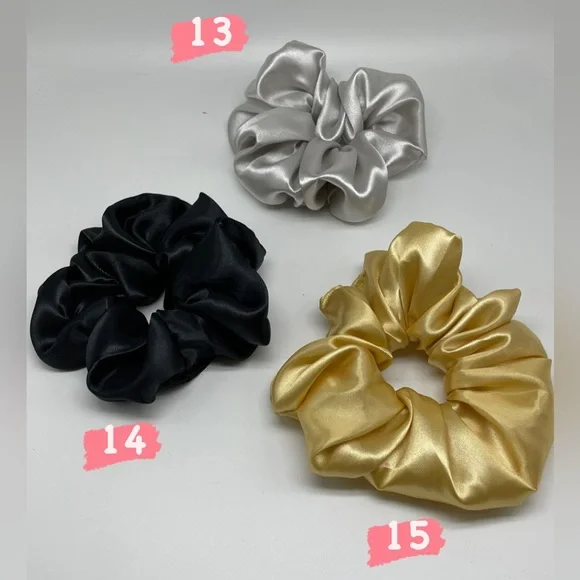 Handmade Scrunchies / Make Your Pack of Scrunchies / Ponytail Holders - Picture 6 of 6